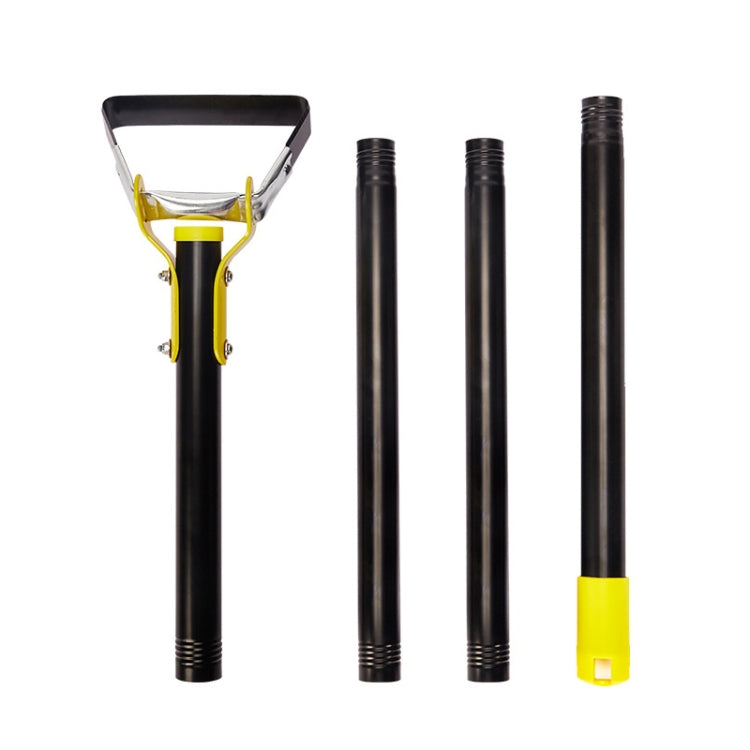 MYL-10 Stirrup Ring Weeding Hoes Garden Tools, 3 Sections 1.2m, 4 Sections 1.6m, 5 Sections 2.0m, 6 Sections 2.4m