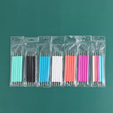 5pcs/set Pottery Tool Indentation Pen Manicure Point Drill Pen