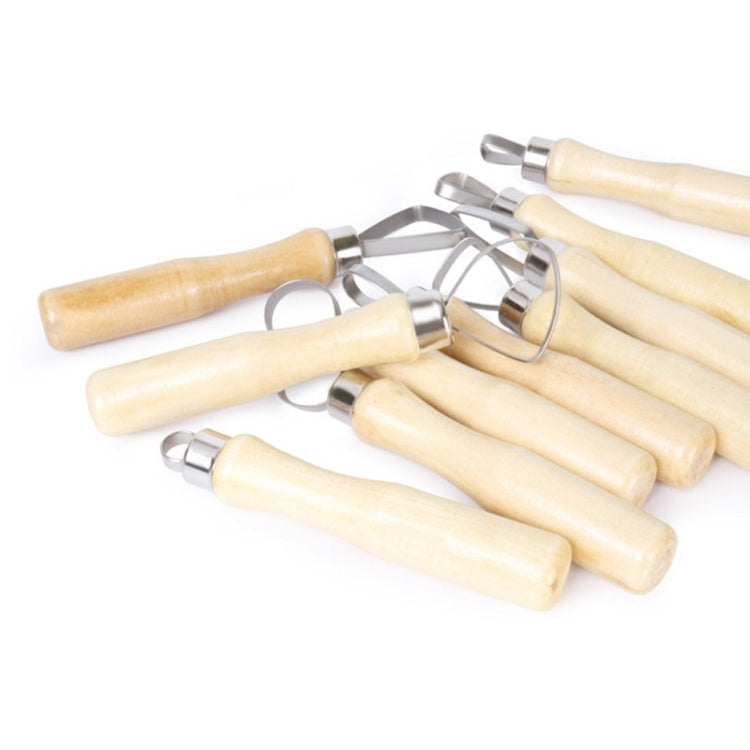 10pcs/set Art Pottery Clay Bulk Scraper Tools, 10pcs/set