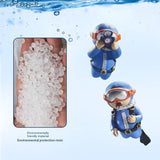 2pcs Fish Tank Diver Aquarium Ornaments Aquascape Decorations, Regular Black, Regular Pink, Regular Green, With Camera Blue, With Camera Black, With Camera Pink, With Camera Green, With Camera Orange, Regular Blue, Regular Orange