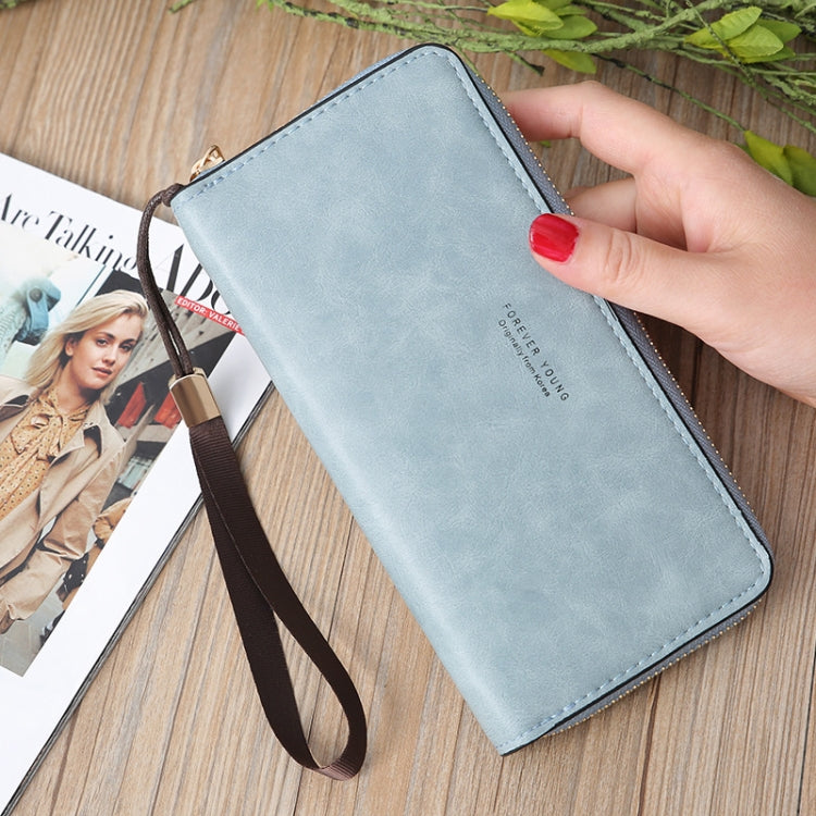 Scrub Long Wallet Lady Wallet Handbag Zipper Purse