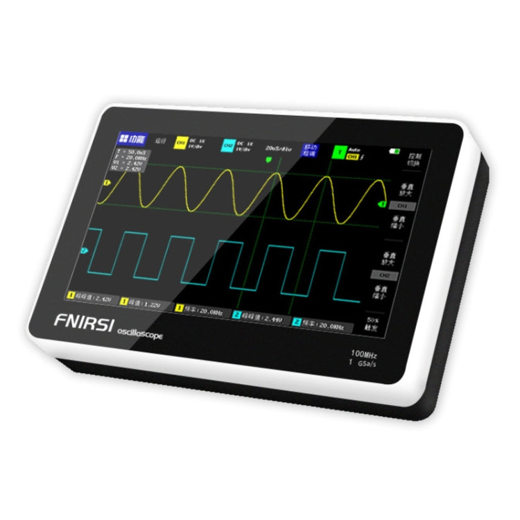 FNIRSI 1013D 1GS Sampling Dual Channel 100M Bandwidth Digital Oscilloscope, US Plug - Zen Craft