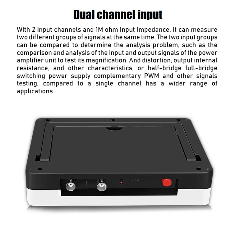 FNIRSI 1013D 1GS Sampling Dual Channel 100M Bandwidth Digital Oscilloscope, US Plug - Zen Craft