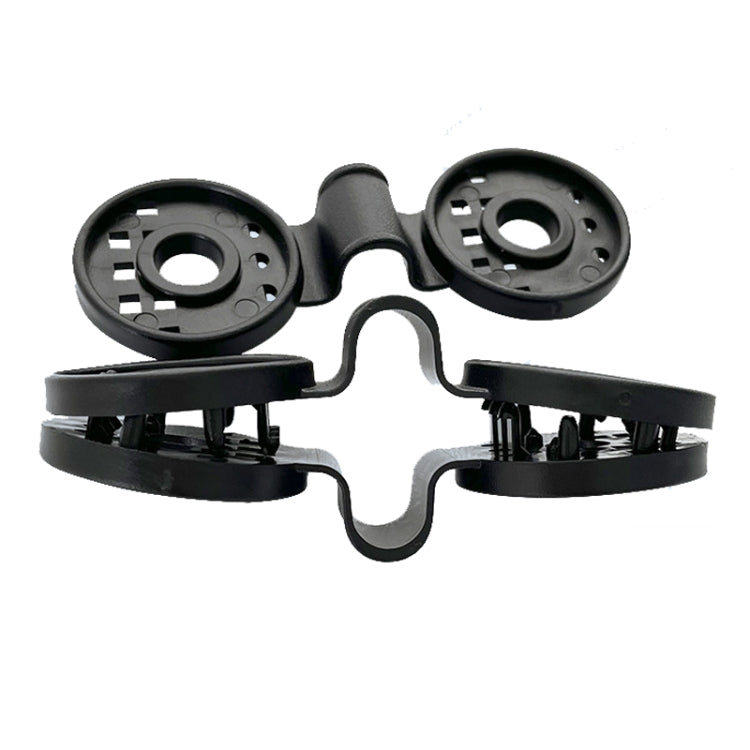 50pcs /Pack Sunshade Net Clip Garden Greenhouse Netting Shade Cloth Fastener, Round Type