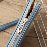 Single Zipper Ladies Wallet Long Wallet Crocodile Coin Purse Student Clutch