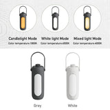 Outdoor Hanging Camping Lights Tent Lighting Atmosphere Lights, Grey, White