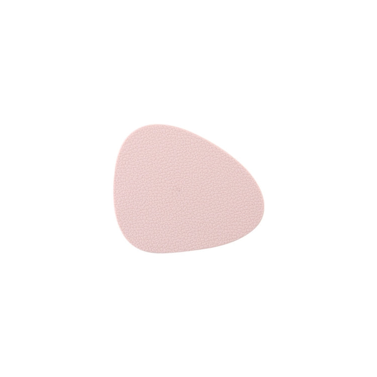 10pcs Teardrop-Shaped Silicone Table Insulation Mat Leather Textured Kitchen Cup And Pot Mat, Coaster(Green), Coaster(Blue), Coaster(Gray), Coaster(Red), Coaster(Pink) Coaster(Pink) Pink