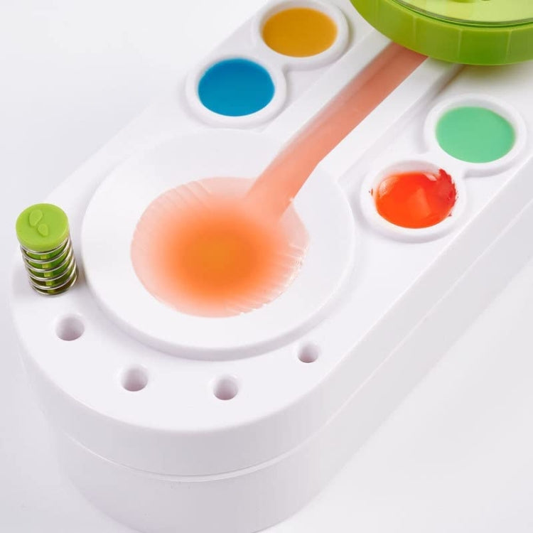 2nd Generation Oil Painting Brush Cleaner Tool with Water Container Paint Pen Washer, GEN 2 Green, GEN 2 Pink