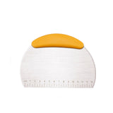 Large And Wide Cutter Nougat Cutter With Scale Cutter, 2pcs Large (Yellow)