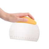 Large And Wide Cutter Nougat Cutter With Scale Cutter, 2pcs Large (Yellow)