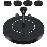 Solar Water Fountain Pool Outdoor Bird Bath Solar Powered Fountain Floating Water, 13cm, 16cm