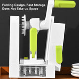 Grater Vegetable Potato Spiral Slicer Whirlwind Fruit Vegetable Spiral Machine, White