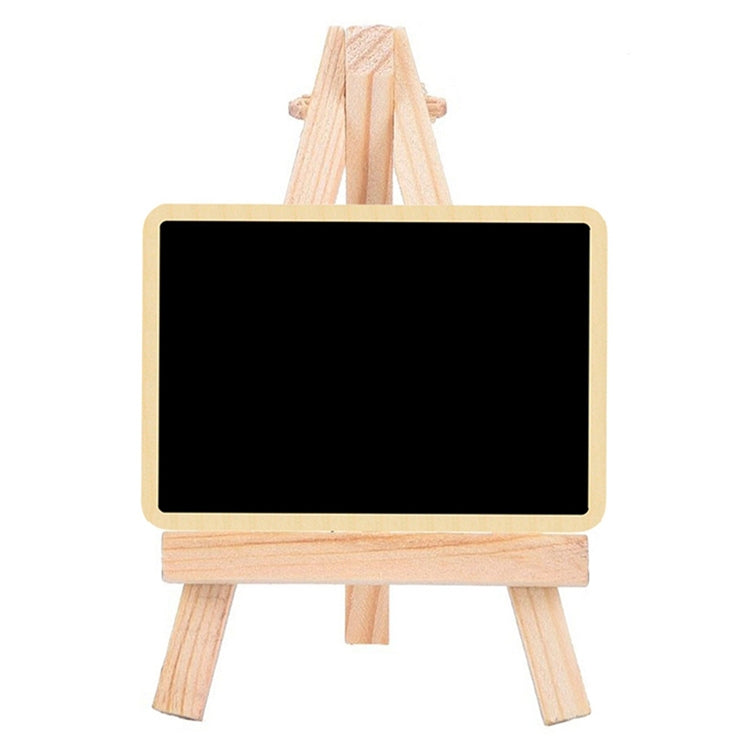 191288 Small Party Shop Message Blackboard Ornaments Pine Tripod Decorative Message Board Rectangle