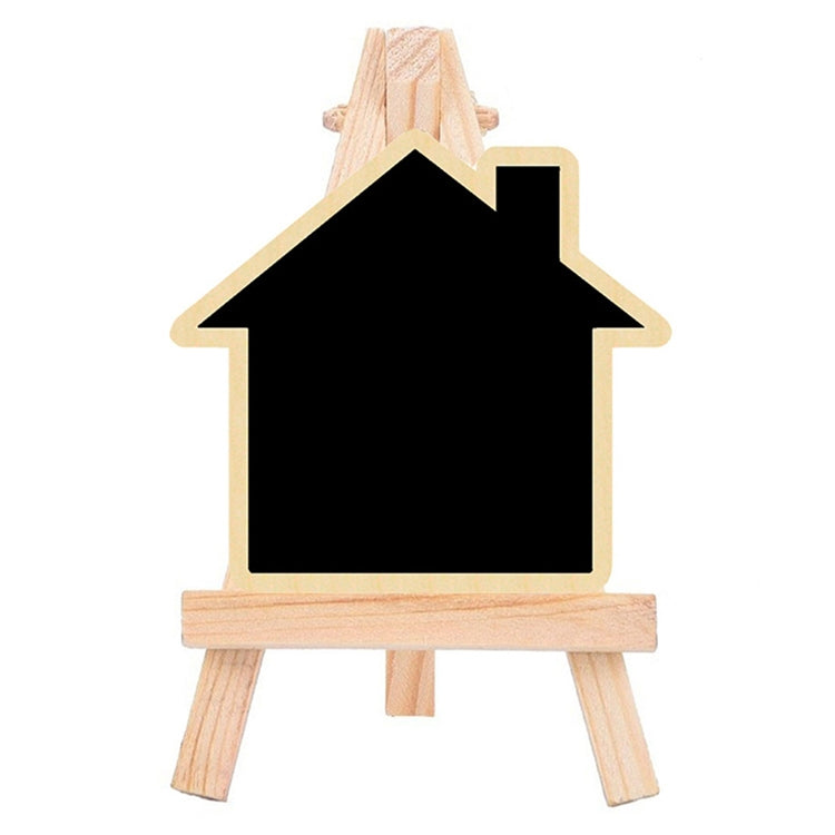 191288 Small Party Shop Message Blackboard Ornaments Pine Tripod Decorative Message Board House