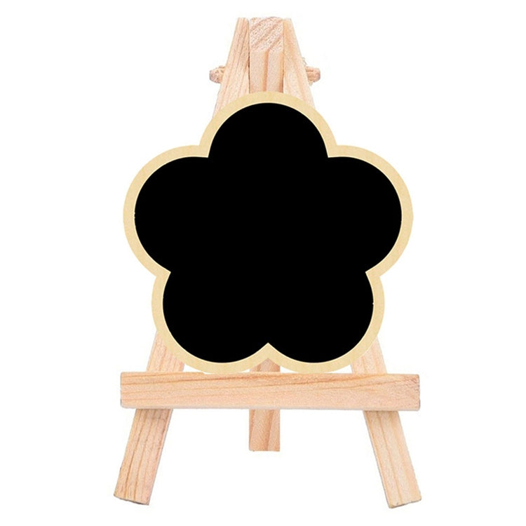 191288 Small Party Shop Message Blackboard Ornaments Pine Tripod Decorative Message Board Five-petal