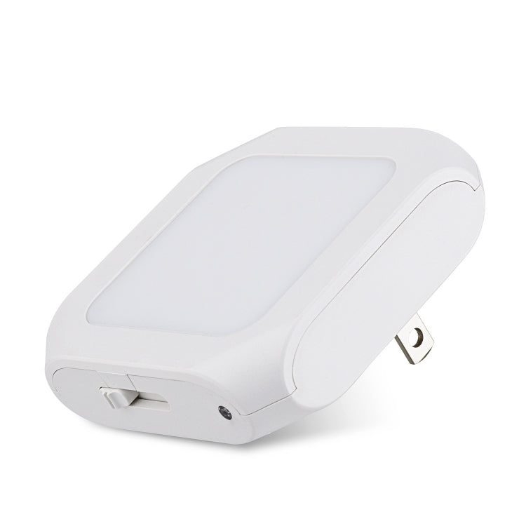 Stepless Dimming Induction Night Light Square Light Guide Plate Baby Night Light, 0.6W