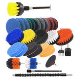 31pcs/set Electric Drill Brush Kitchen Bathroom Wall Cleaning Set, 31 in 1 31 in 1