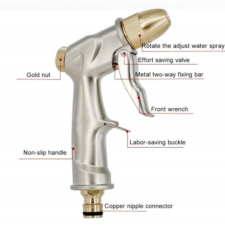 Pure Copper Household Car Wash Garden Watering Sprinkler Tool, Pure Copper