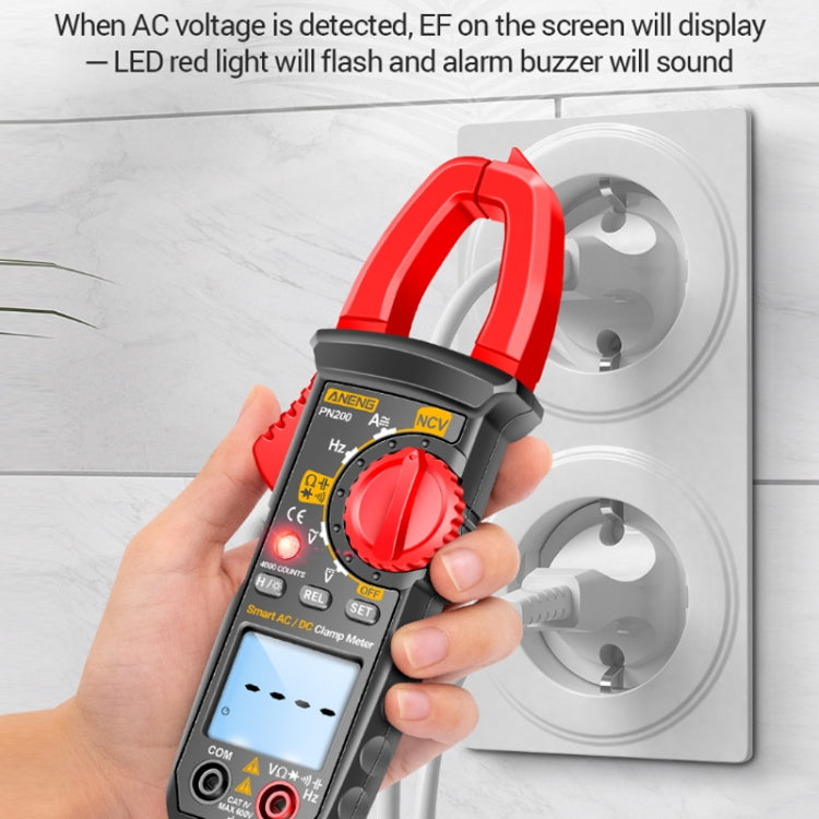 ANENG PN200 AC/DC Measurement High Precision Multifunctional Clamp Meter, PN200