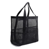 Large Capacity Mesh Swimming Tote Beach Bag
