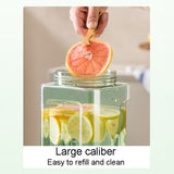 3.5L Refrigerator Cold Kettle With Faucet Household Large Capacity Cold Brew Pot