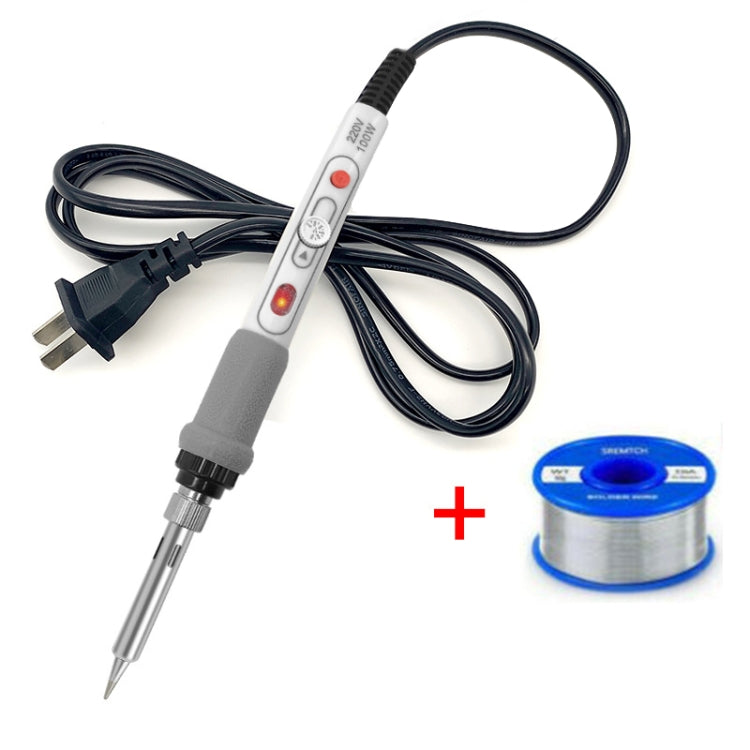 100W 220V High-power Electric Soldering Iron Adjustable Temperature Soldering Tool US Plug, 1pc, 2pcs Set 1, 2pcs Set 2, 4pcs Set 2pcs Set 1