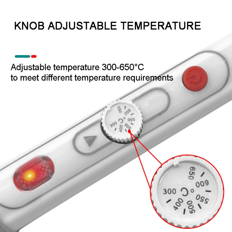 100W 220V High-power Electric Soldering Iron Adjustable Temperature Soldering Tool US Plug, 1pc, 2pcs Set 1, 2pcs Set 2, 4pcs Set
