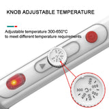 100W 220V High-power Electric Soldering Iron Adjustable Temperature Soldering Tool US Plug, 1pc, 2pcs Set 1, 2pcs Set 2, 4pcs Set