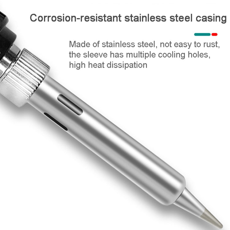 100W 220V High-power Electric Soldering Iron Adjustable Temperature Soldering Tool US Plug, 1pc, 2pcs Set 1, 2pcs Set 2, 4pcs Set