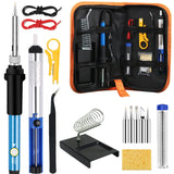 15 In 1 60W 806 Adjustable Temperature Internal Heat Soldering Iron Set, 220V UK Plug, 220V EU Plug, 110V US Plug, 220V AU Plug 110V US Plug