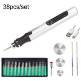E108 38pcs/set Portable 2.35MM Chuck Mini Electric Drill Pen