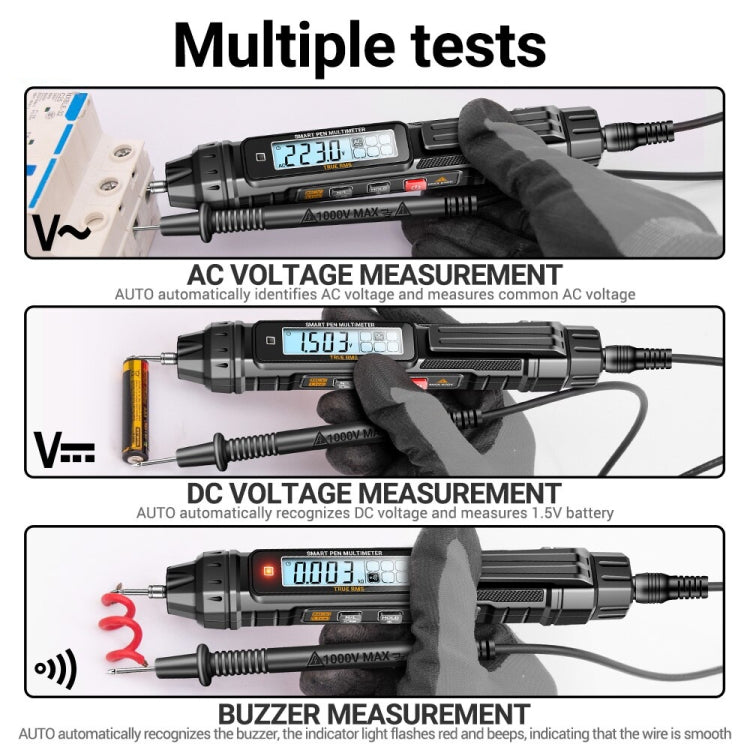 Electrician Induction Test Pen Fully Intelligent Anti-burning High-precision Digital Universal Meter, ANENG A3005, ANENG A3005A, ANENG A3005B - Zen Craft