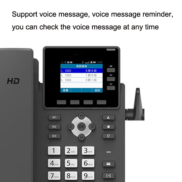 S01 Smart VOIP Network Phone 4G Full Netcom SIP Audio ConferenceBusiness Office Wireless Fixed Landline, S01