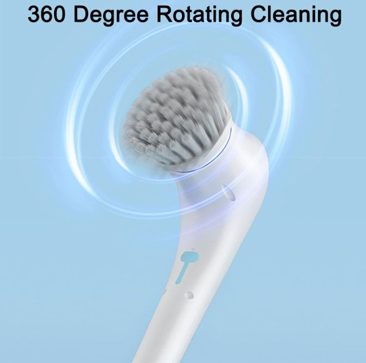 Multifunctional Electric Cleaning Brush Handheld Kitchen Dishwashing Brush with 5 Replacement Heads, 5 In 1 Brush Head +Machine