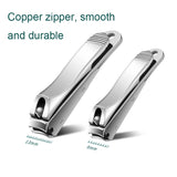 12 in 1 Stainless Steel Nail Trimming and Polishing Tool Set, Bamboo Section, Square Head