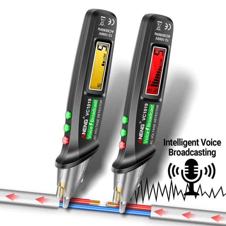 ANENG VC1019 Non-Contact Induction Electric Pen High-Precision Line Detection Breakpoint Voice Test Pen, VC1019 - Zen Craft