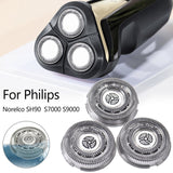 SH90 Shaver Head for Philips Razor S9000 S9152 S9011 S9041 S9371, SH90 3 Blade