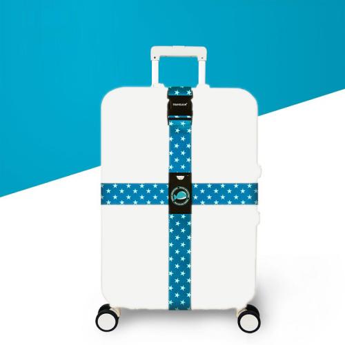 Cross Luggage Strap Without Combination Lock