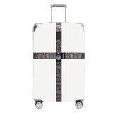 Cross Luggage Strap Without Combination Lock