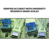 Stainless Steel Standard Weights, 25pcs/set F1 Level 1mg-1kg