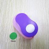 Round Embosser Kids Hand Tools, Color Random Delivery, 8803 8mm, 8805 16mm, 8810 25mm, 8815 38mm, 8820 50mm, 8830 75mm