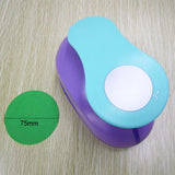 Round Embosser Kids Hand Tools, Color Random Delivery, 8803 8mm, 8805 16mm, 8810 25mm, 8815 38mm, 8820 50mm, 8830 75mm