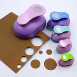 Round Embosser Kids Hand Tools, Color Random Delivery, 8803 8mm, 8805 16mm, 8810 25mm, 8815 38mm, 8820 50mm, 8830 75mm