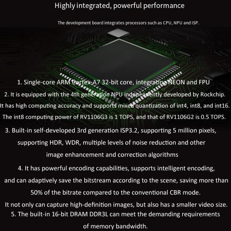 Luckfox Pico Ultra B RV1106G2 0.5TOPS Micro Linux Development Board Integrated Processor Without Wi-Fi/PoE, Without Screen, 480x480 Touch Screen, 720x720 Touch Screen