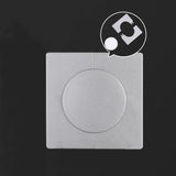 Square Air Conditioning Hole Decoration Cover Wall Hole Plug, Split 5cm White, Split 5cm Gold, Split 5cm Silver, 9cm White, 9cm Gold, 9cm Silver