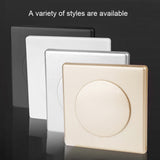 Square Air Conditioning Hole Decoration Cover Wall Hole Plug, Split 5cm White, Split 5cm Gold, Split 5cm Silver, 9cm White, 9cm Gold, 9cm Silver