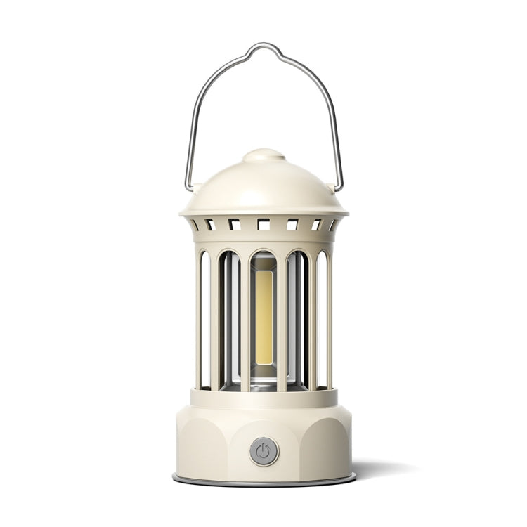 Battery Model COB Portable Outdoor Camping Lamp Atmosphere Tent Lamp Retro Lamp, Battery Small Green, Battery Small Black, Battery Small Beige, Battery Small Red, Battery Large Black, Battery Large Beige, Battery Large Green, Battery Large Red