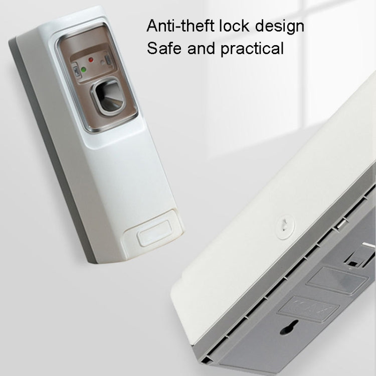 Automatic Light Sensor Spraying Machine Toilet Timed Fragrant Machine, Automatic Light Sensor 4 (White)