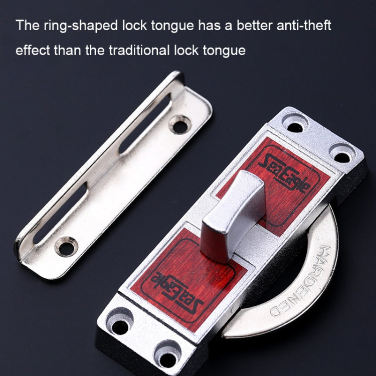 90 Degrees Right Angle Migration Door Hook Lock, 304 Stainless Steel Slot, Zinc Alloy Slot-free, Zinc Alloy Slot-free / Punching