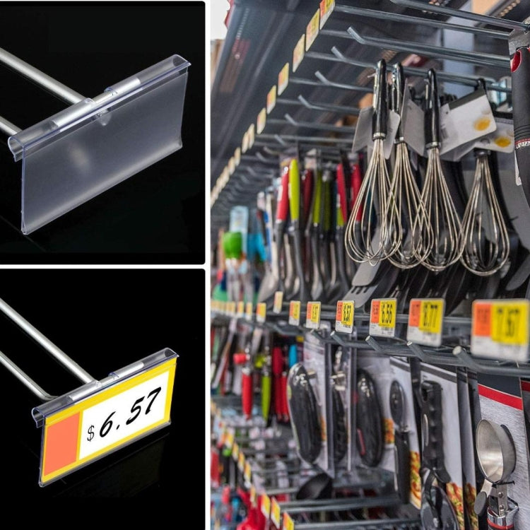 10pcs /Pack Label Strip Supermarket Display Price Sign, 40 x 60mm, 40 x 80mm, 40 x 100mm